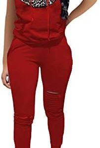 Nimsruc Two Piece Outfits for Women Short Sleeve Sweatsuit Casual Tracksuit…