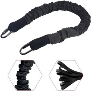 PRIOR FITNESS Bungee Fitness Cord, New Better Stretch Latex Yoga Bungee Accoessories for Bungee Fitness Equipment, Heavy Duty Resistance Rope, Bungee Training Elastic Band L(135-200 pounds)