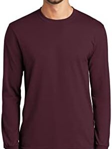 Port & Company Men's Tall Long Sleeve 50/50 Cotton/Poly T Shirt