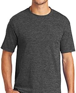 Port & Company Tall Core Blend Tee 4XLT Dark Heather Grey