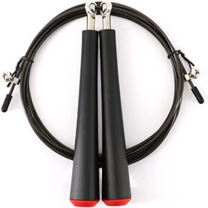 Prime Box Gear Jump Rope - Crossfit Double Under Jump Ropes for Fitness - Adjustable Extra Long Speed Rope with Anti Slip Handles - Jump Rope for Kids And Adults