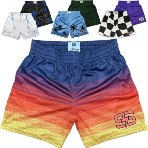 STORM LIFTING CLUB Mesh Shorts - Perfect for Basketball or Gym - Athletic Double-Layer Mesh Shorts - Fitness & Casual Style