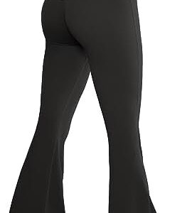 SUUKSESS Women Flare Leggings Scrunch Butt Lifting Bootcut High Waist Yoga Pants