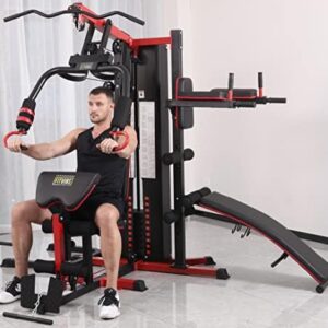 Signature Fitness Multifunctional Home Gym System Workout Station, Multiple Style