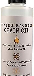 UniSport Concept 2 Rowing Machine Chain Oil (8 Oz) Premium Formula for Exercise Rower Chains, Compatible with Model D and Major Brands, Made in USA