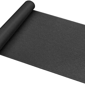 WERCHO Exercise Equipment Mat 30"x60"/ 36"x78"/ 36"x96" Treadmill Mat Exercise Bike Mat for Stationary Spin Bike Trainer Elliptical Gym Workout Fitness Equipment Rowing Machine Mat for Hardwood Floors