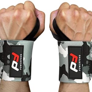 Wrist Wraps Support Weight Lifting: Weightlifting Wrist Wraps Powerlifting Strength - Gym Benching Wrist Wrap Powerlifting for Men ＆ Women - Wristwraps for Bodybuilding