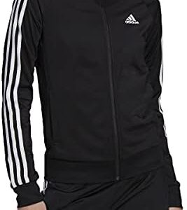 adidas Women's Essentials Warm-Up Slim 3-Stripes Track Top