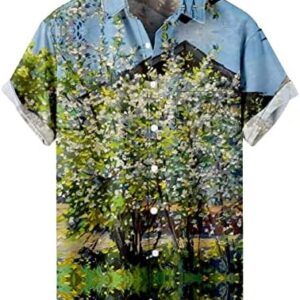 webert Shirt Paint Rendering 3D Digital Printing Men Shirts Short Sleeve Shirts Mens Christmas Shirts Long Sleeve Guys Shirts