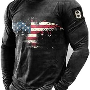 webert Soft T Shirts for Men Trendy Slim Fit Long Sleeve Pullover Mens Round Neck Sports Undershirts Men's Casual Work Tees