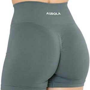 AUROLA Intensify Workout Shorts for Women Seamless Scrunch Active Exercise Fitness Amplify Shorts