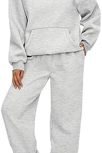 AUTOMET Womens 2 Piece Outfits Lounge Hoodie Sweatsuit Sets Oversized Sweatshirt Baggy Fall Fashion Sweatpants with Pockets