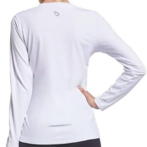 BALEAF Women's Long Sleeve Running Shirts Workout Tops Athletic Active Quick Dry Soft Lightweight