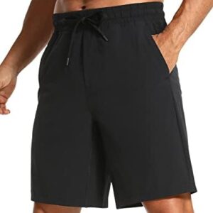 CRZ YOGA Men's Linerless Workout Shorts - 7'' / 9'' Quick Dry Running Sports Athletic Gym Shorts with Pockets