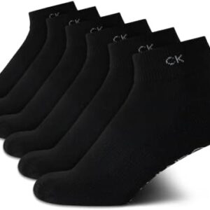 Calvin Klein Women's Socks - Lightweight Quarter Cut Ankle Socks (3 or 6 Pack)