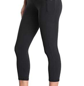 Colorfulkoala Women's High Waisted Yoga Capris 21" Inseam Leggings with Pockets