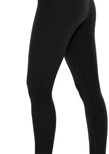 ENERBLOOM Women's Workout Leggings Cream Feeling Yoga Pants High Waisted Stretch Tummy Control Tights 7/8 Length