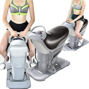 Electric Horse Riding Machine/Household Fitness Equipment/Fat Burning Shape Horse Riding Aerobic Fat Burning/Multifunctional Body Shaping Sports Stove Leg Trainer 20 Gears,A