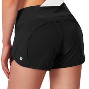 G Gradual Women's Running Shorts with Mesh Liner 3" Workout Athletic Shorts for Women with Phone Pockets