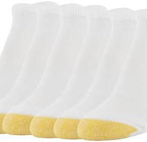 GOLDTOE Women's Sport Vacation No Show Socks with Tab, 6-Pairs