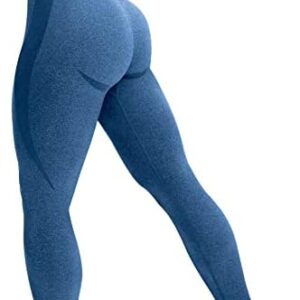 HIGORUN Women Seamless Leggings Smile Contour High Waist Workout Gym Yoga Pants