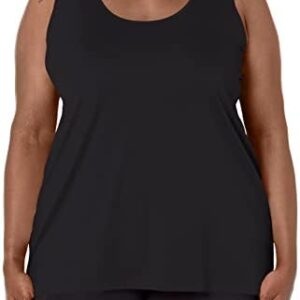 JUST MY SIZE Women's Cooldri Performance Scoopneck Tank Top