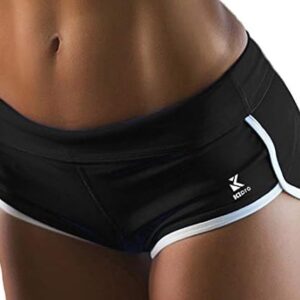 Kipro Women's Active Shorts Fitness Sports Yoga Booty Shorts for Running Gym Workout