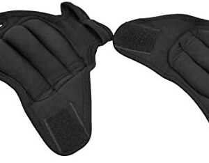 Prosource Fit Weighted Gloves, Pair of 2 lb. Neoprene Hand Weights for Cardio Workouts