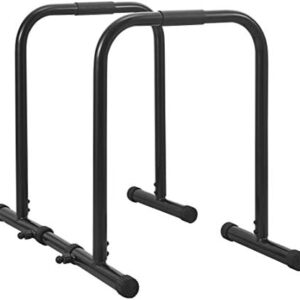 RELIFE REBUILD YOUR LIFE Dip Station Functional Heavy Duty Dip Stands Fitness Workout Dip bar Station Stabilizer Parallette Push Up Stand