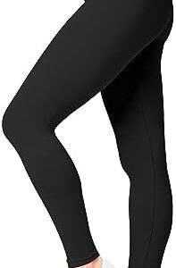 SATINA High Waisted Leggings for Women - Capri & Full Length Women's Leggings