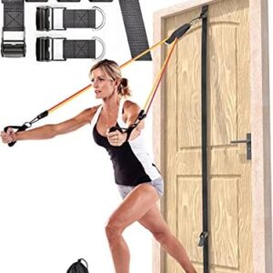 VAIIO Upgraded Door Anchor Strap, Unique Innovative Sliding Adjusted Design, for Resistance Band, 10s to Install, Punch-Free, Nail-Free, Portable All-Round Home Fitness Equipment (Band Not Included)