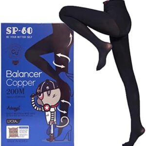 WearESG Women's Compression Slimming Tights Pantyhose-Reinforced Toes