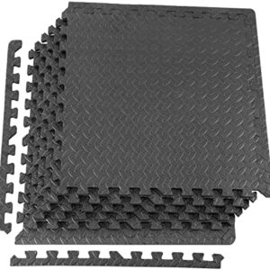 XPRT Fitness 1/2’’ Thick Interlocking Foam Mat Exercise Fitness Equipment Mat