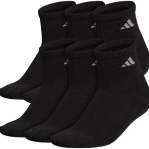 adidas Women's Athletic Quarter Socks 6-Pack