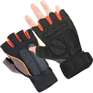 BESPORTBLE 1 Pair Exercise Gloves Men with Grip Mens Glives Weight Training Gloves Men Workout Gloves Women Wrist Gym Gloves with Wrist Support Hand Muffs for Men Riding Dumbbel Man