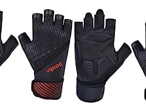 BESPORTBLE 2 Pairs Fitness Gloves for Men Workout Gloves for Men Gym Gloves Men Workout Gloves Mens Workout Gloves Exercise Gloves for Men Training Gloves Sports Hand Gloves Men and Women