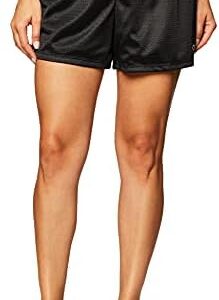 Champion Women's Shorts, Mesh Pull-on Shorts, Loose Mesh Shorts, Athletic Mesh Shorts, 4"