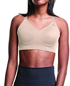 Champion womens Racerback Sports Bra,moisture-wicking Athletic Sports Bra With Adjustable Straps