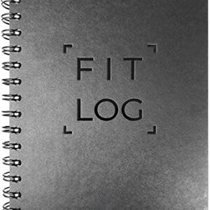 Cossac Undated Fitness Journal & Workout Planner - Designed by Experts Gym Notebook, Workout Tracker,Exercise Log Book for Men Women