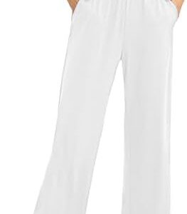 DIBAOLONG Womens Yoga Pants Loose Wide Leg Comfy Lounge Pajamas Sweatpants Casual High Waisted Sweat pants with Pockets