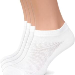 Duna Womens Socks, Ultra Thin Breathable Cotton Ankle Socks for Women, Athletic Running Low Cut No Show