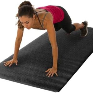 FITNESS REALITY Water Resistant, Floor Protection, Noise Reduction Equipment and Exercise Mat