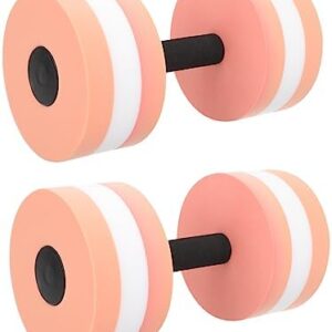 KOMBIUDA 2pcs Water Dumbbells Swim Weights Swimming Dumbbells Pool Weights for Water Aerobics Foam Dumbbell Kids Gym Equipment Interactive Water Weights Child Eva Sports Swimming Equipment