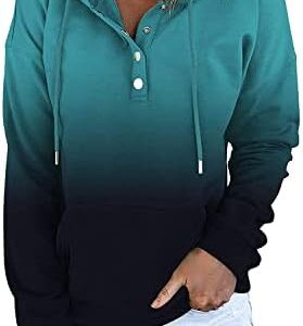 ROSELINLIN Womens Hoodies Sweatshirts with Kangaroo Pockets