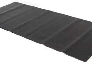 Stamina Fold-to-Fit Folding Equipment Mat (84-Inch by 36-Inch), Black