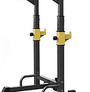 Strength Training Fitness Exercise Equipment Multi-Function Barbell Rack Capacity Dip Stand Home Gym,Fat burning
