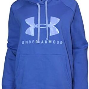Under Armour Women's UA Rival Fleece Sportstyle Graphic Hoodie Pullover Big And Tall 1353781 Plus size