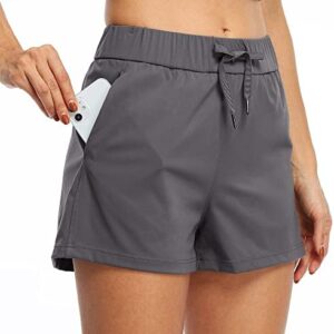 Willit Women's Shorts Hiking Athletic Shorts Yoga Lounge Active Workout Running Shorts Comfy Casual with Pockets 2.5"