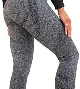 X-SNOW FALCON Women Tummy Control Seamless Workout Leggings High Waisted Compression Spanx Yoga Gym Athletic Pants