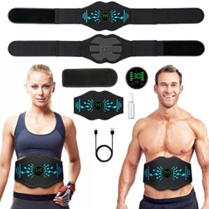 Yorsvueghe ABS Abdominal Muscle Exercise Equipmentr, Ab Sport Exercise Belt, Abdominal Tone Trainer Home Fitness Equipment for Men and Women Black